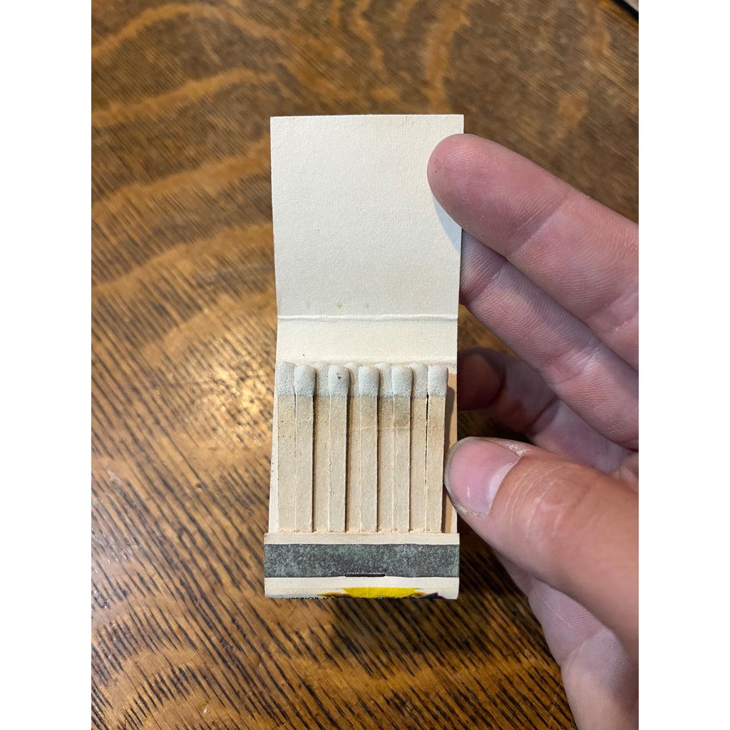 Vintage FULL Matchbook Advertising - The Overflow - Oshkosh, Wis