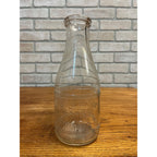 Vintage Bowman Dairy Co. Chicago, Illinois IL Embossed Milk One Quart Bottle