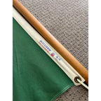 Vintage 1970s Italy 3' x 5' Bulldog Flag 100% Cotton Bunting - Used