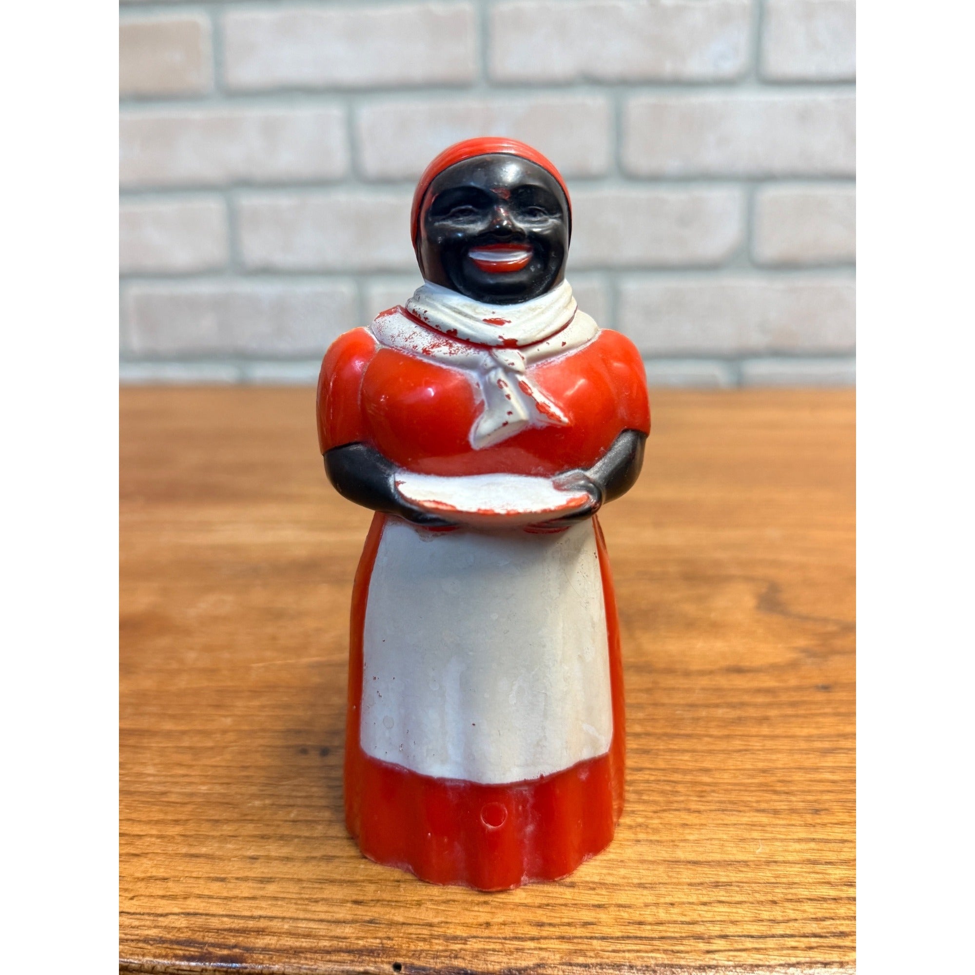 Vintage Aunt Jemima Plastic Syrup Pitcher -- F&F Mold & Die Works