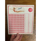 1940s Punch Board/Trade Stimulator Pinup Girlie Name Game Unused
