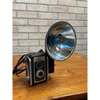 Vintage Duaflex III Eastman Kodak Co. Film Camera With Detachable Flash Circa 1955 Untested