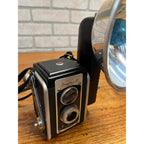 Vintage Duaflex III Eastman Kodak Co. Film Camera With Detachable Flash Circa 1955 Untested