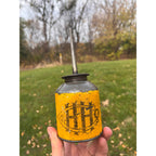 Antique HH Co Advertising Oil Can Oiler Farm Implement Hunt & Helm Harvard IL