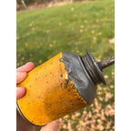 Antique HH Co Advertising Oil Can Oiler Farm Implement Hunt & Helm Harvard IL