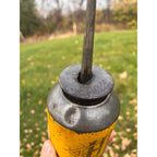 Antique HH Co Advertising Oil Can Oiler Farm Implement Hunt & Helm Harvard IL