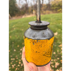 Antique HH Co Advertising Oil Can Oiler Farm Implement Hunt & Helm Harvard IL