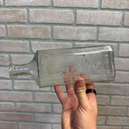 1900s Antique Martin Titus Druggist Bottle Edgerton, Wis 9" Embossed