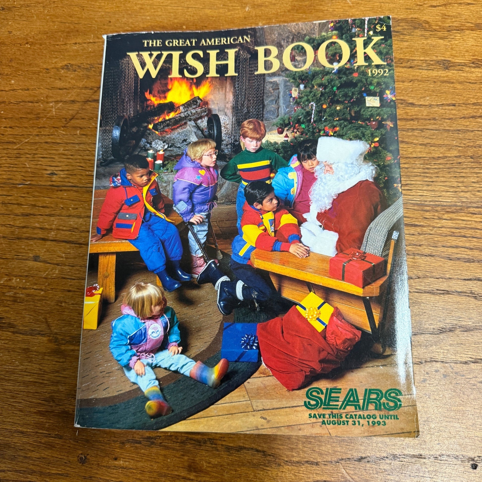 1992 SEARS Wish Book Christmas Catalog Toys Electronics Gifts