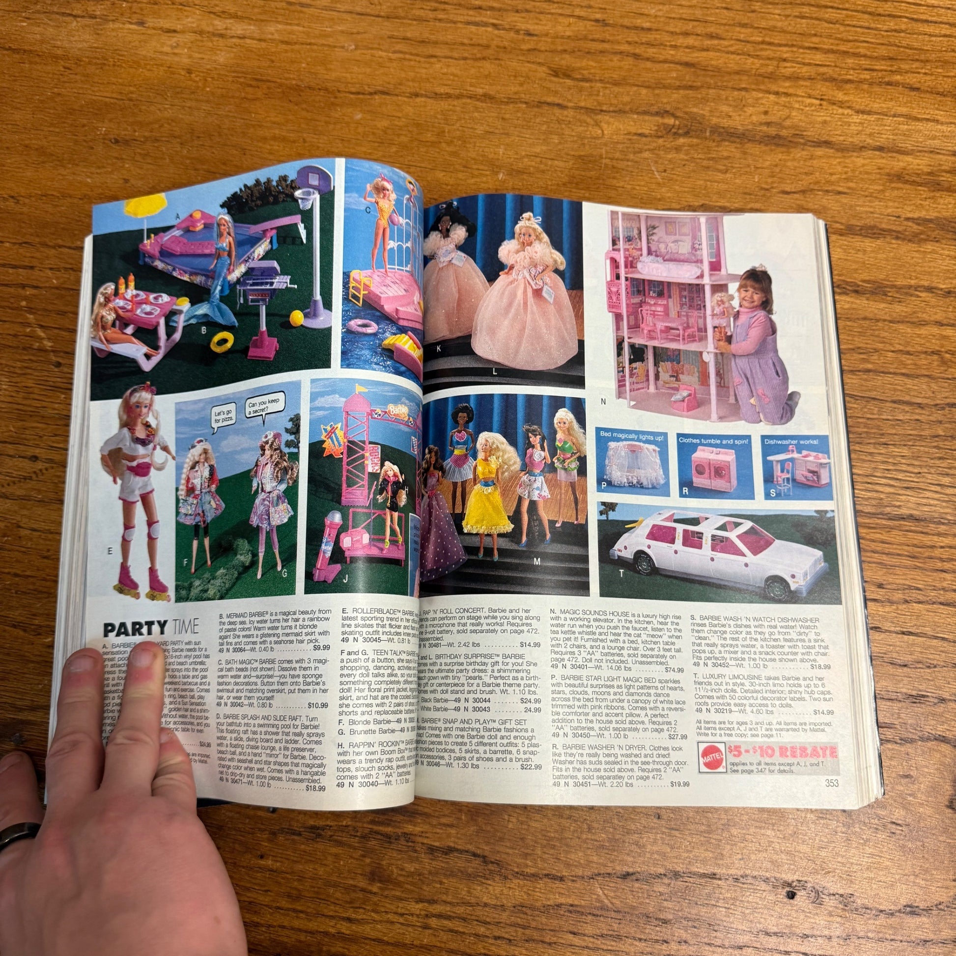 1992 SEARS Wish Book Christmas Catalog Toys Electronics Gifts