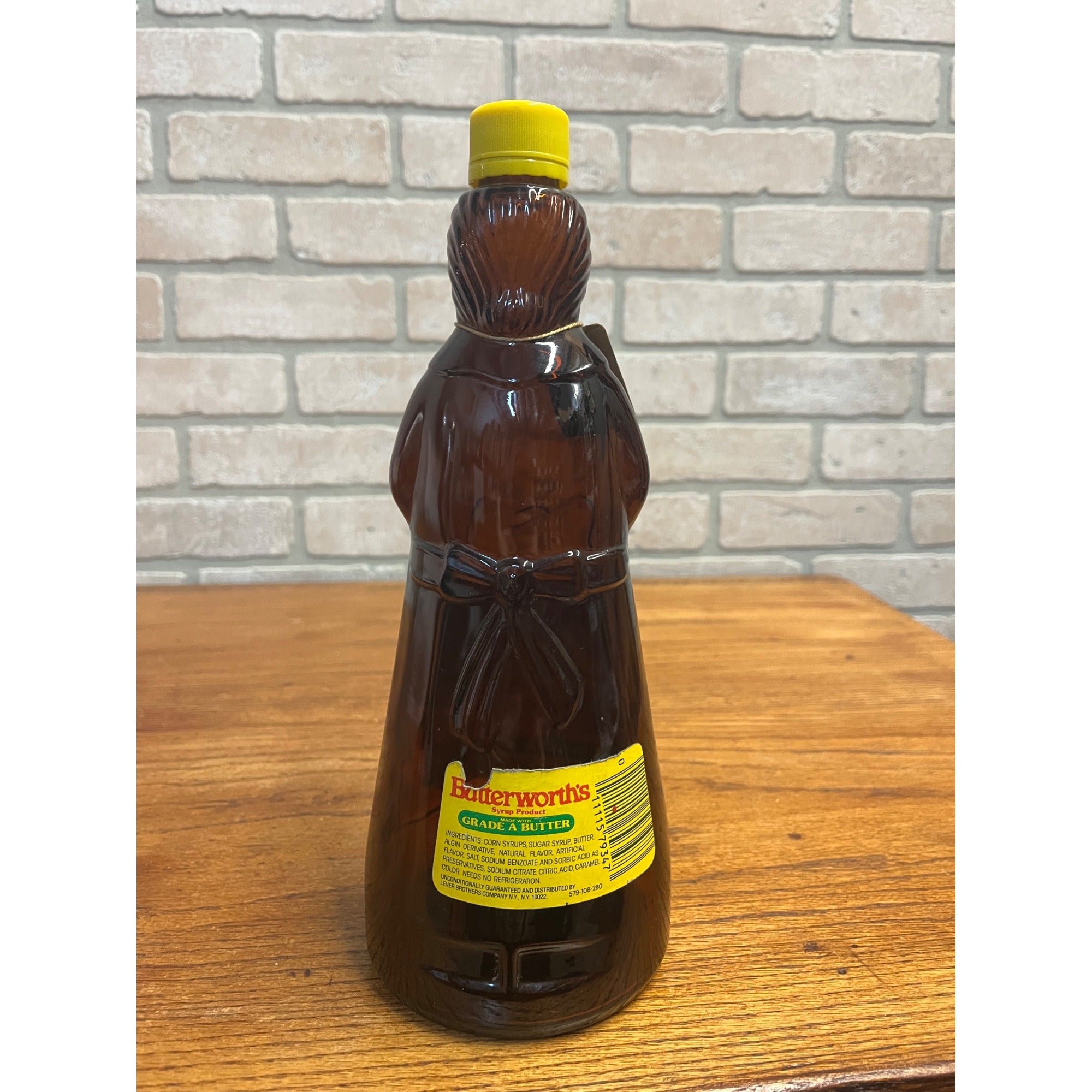 Mrs Butterworth Syrup Bottle Mid Century Kitchen Decor  36oz