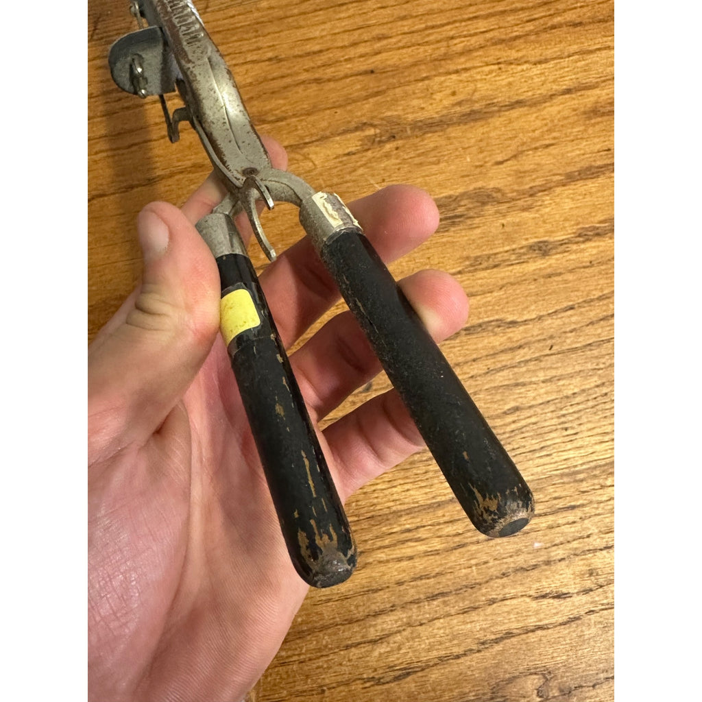 Vintage Subpedo Marcel Waver Le Bijou Curling Iron + Electric Wood Handle Iron