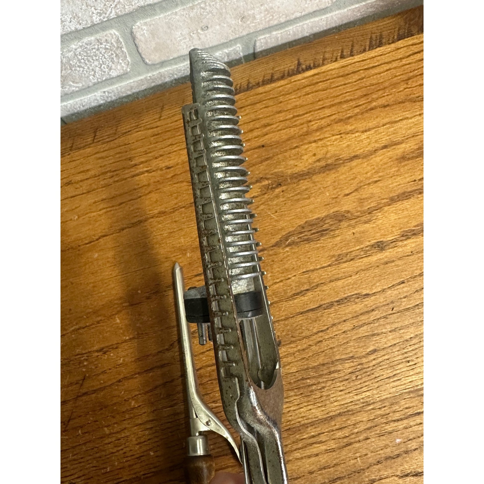 Vintage Subpedo Marcel Waver Le Bijou Curling Iron + Electric Wood Handle Iron