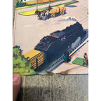 1920s Advertising Calendar Poster Fuller Goodman Farm Barn Dairy Scene