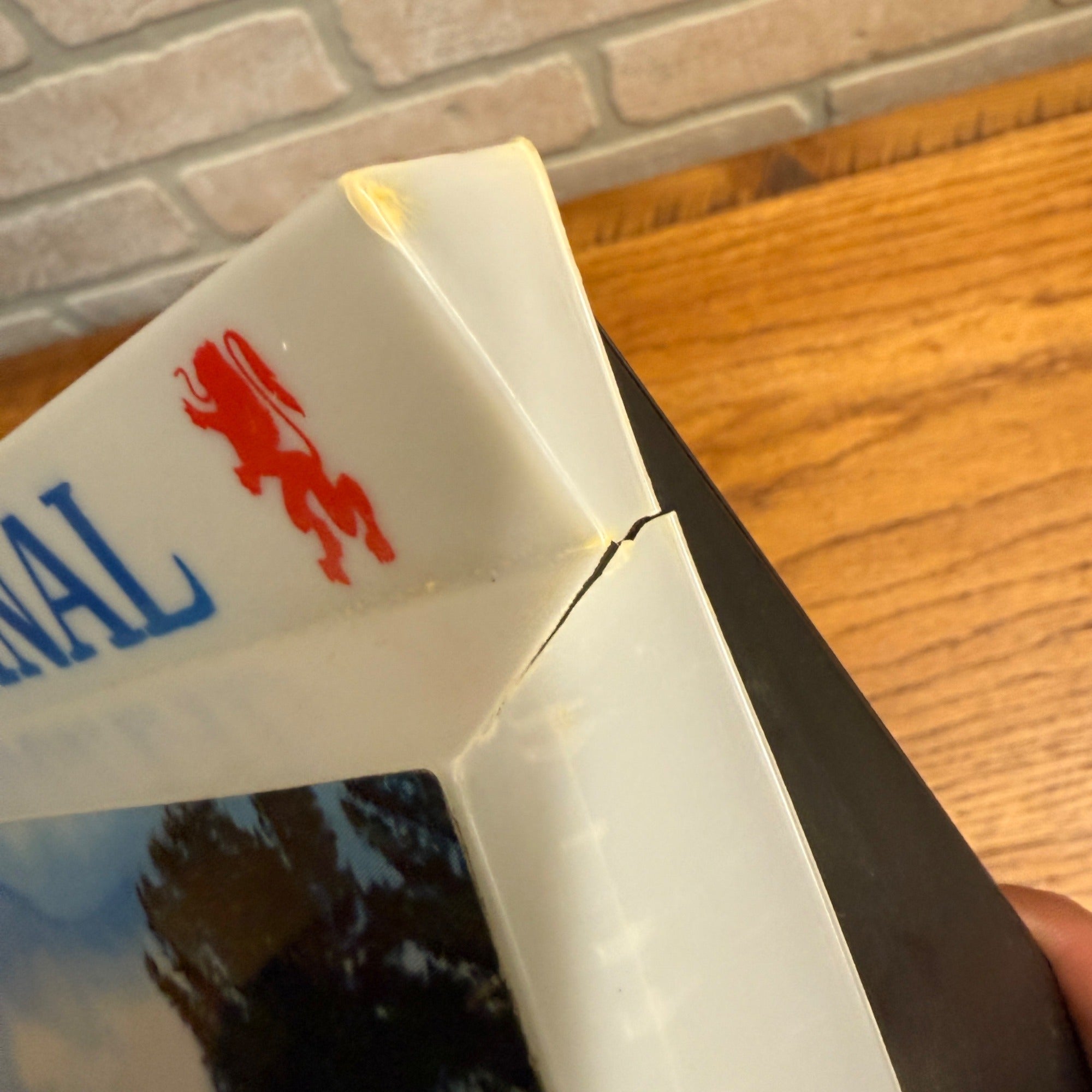 Vintage Kingsbury Lighted Beer Sign La Crosse Wisconsin Rare