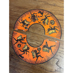 Vintage Halloween Beistle Party Lamp Shade Pixie 1923 - Mint Unused Condition