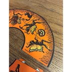 Vintage Halloween Beistle Party Lamp Shade Pixie 1923 - Mint Unused Condition