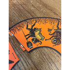 Vintage Halloween Beistle Party Lamp Shade Pixie 1923 - Mint Unused Condition