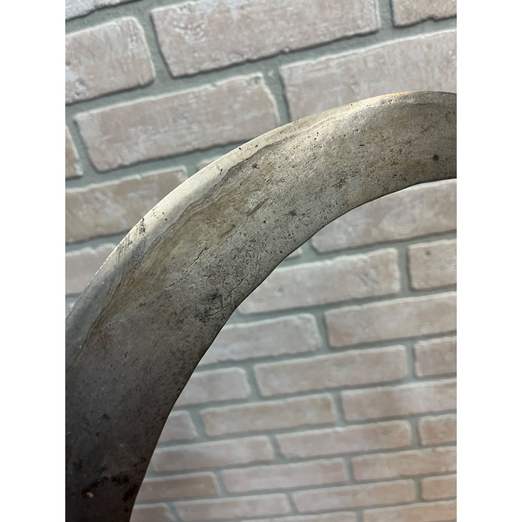 Antique Primitive 19th c. Food Chopper Kitchen Tool w/ Wood Handles Farm Rustic