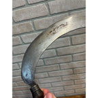 Antique Primitive 19th c. Food Chopper Kitchen Tool w/ Wood Handles Farm Rustic