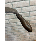 Antique Primitive 19th c. Food Chopper Kitchen Tool w/ Wood Handles Farm Rustic