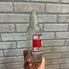 Vintage NICHOL KOLA ACL Soda Bottle, Milwaukee WA Excellent Condition 12 oz