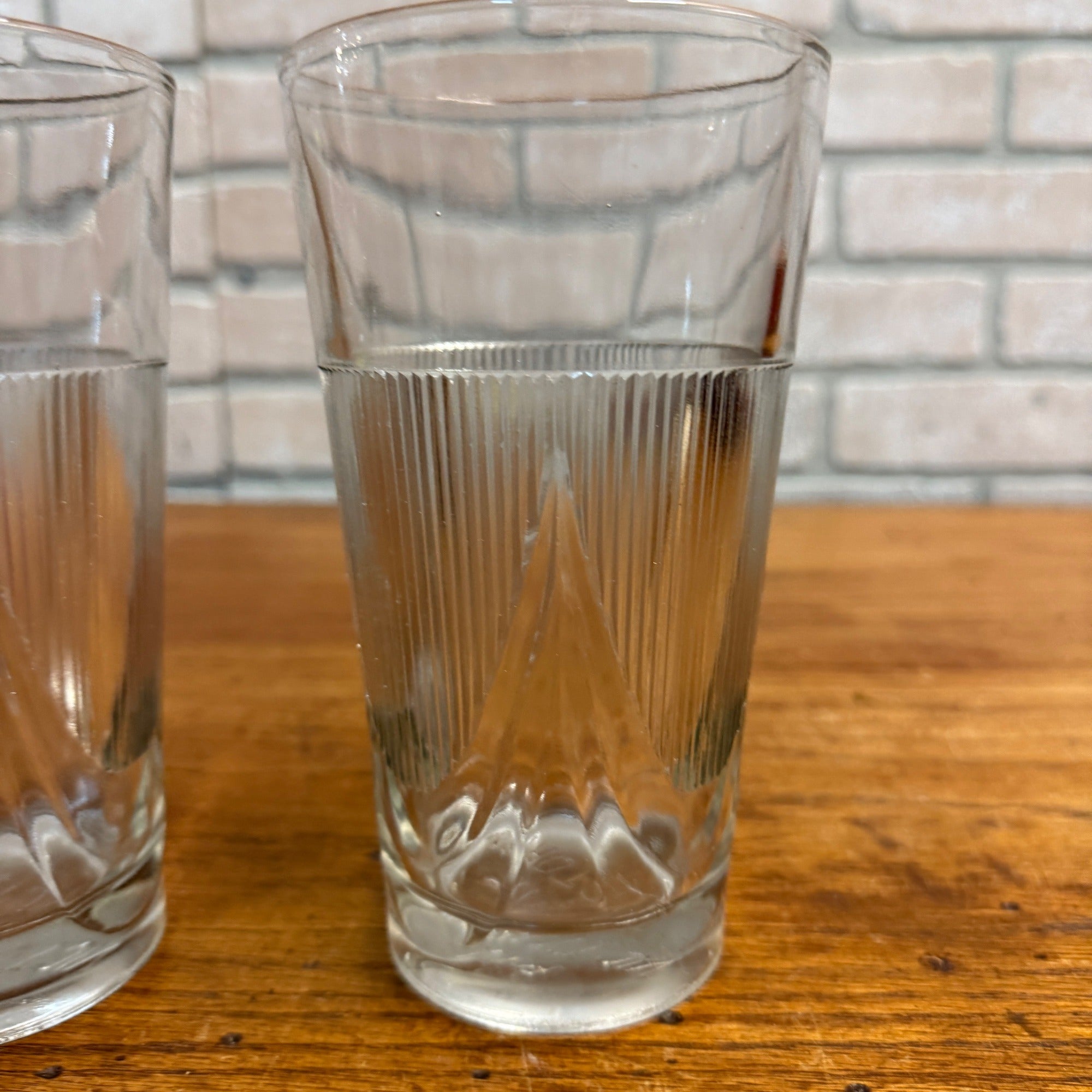 1930’s-50’s PIX VICTORY Soda Fountain Malt Glasses Set of 2 Scarce