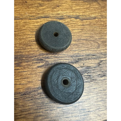 Marx or Wyandotte Original Pair Wood Tires Wheels 1" Diameter Replacements