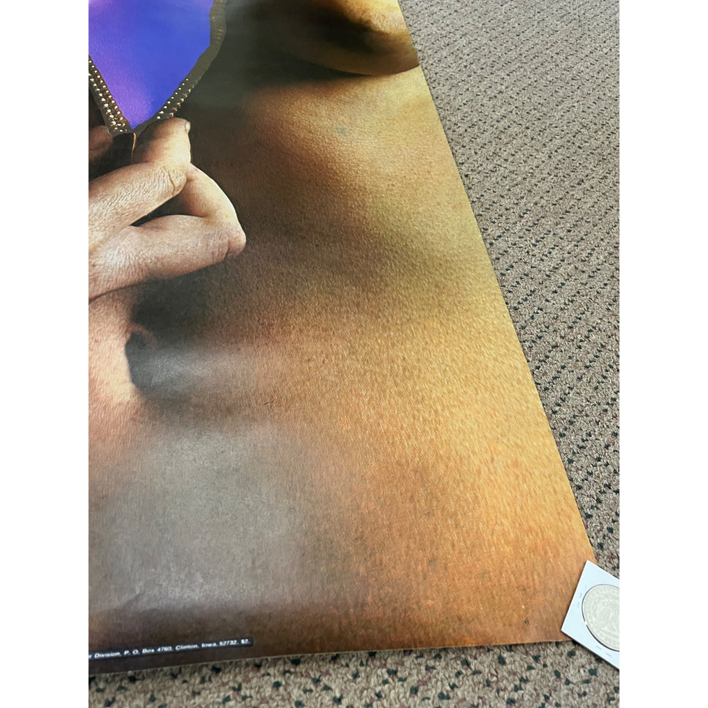 Vintage 1970s Psychology Today Poster Unzipped Zipper Pop Art Erotic Wall Art