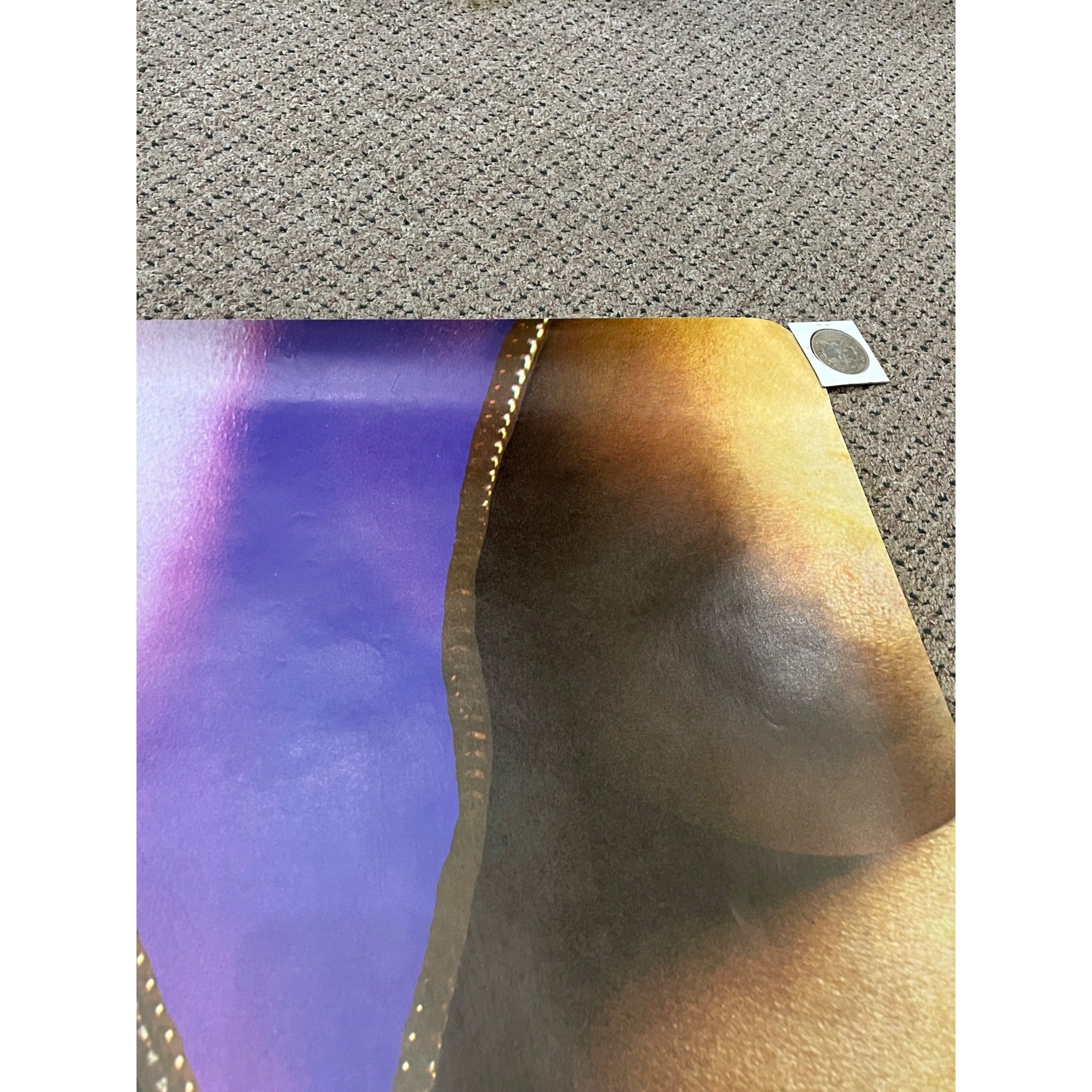 Vintage 1970s Psychology Today Poster Unzipped Zipper Pop Art Erotic Wall Art