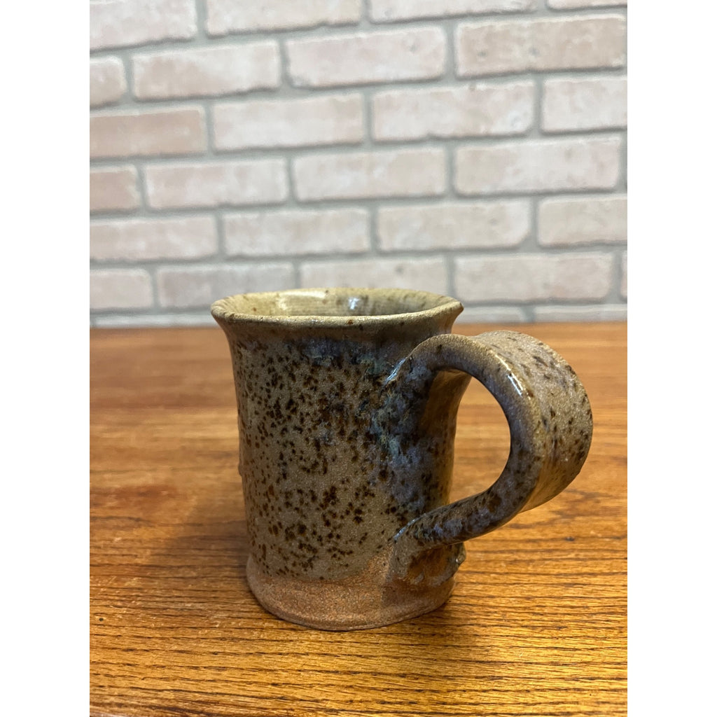 Vintage Ugly Face Art Pottery Mug Coffee Cup Mug Tea Retro Pottery 1980s