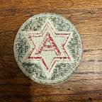 Vintage WWII US Army 6th Army Class A 6-Pointed Star WW2 3" Diameter