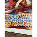 Vintage 1977 Saturday Night Fever Original Movie Poster 27x41 John Travolta