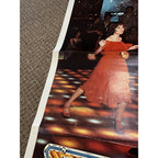 Vintage 1977 Saturday Night Fever Original Movie Poster 27x41 John Travolta