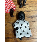 Vintage Black Americana 1900s Bisque Jointed Baby Dolls Lot (3)