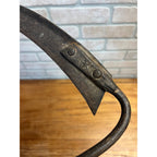 Antique Primitive Harvest Star marked Sickle Scythe Tool Early Wall Decor