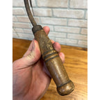 Antique Primitive Harvest Star marked Sickle Scythe Tool Early Wall Decor