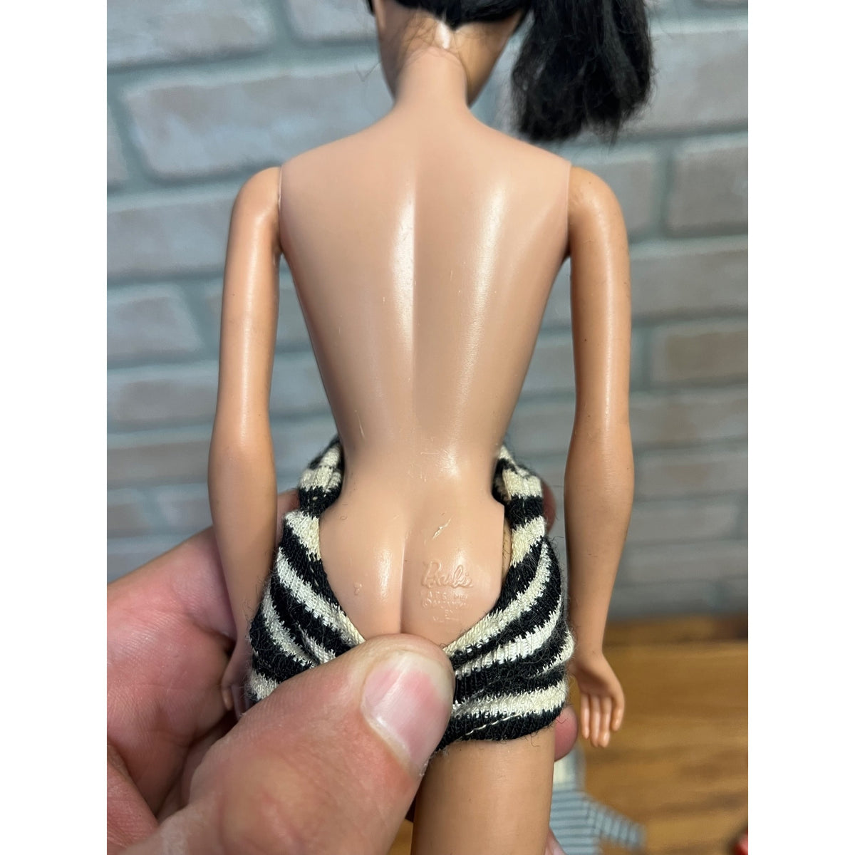 Vintage Barbie Lot 1960 #4 Ponytail Brunette 1964 Bubble Cut #850 + Clothes