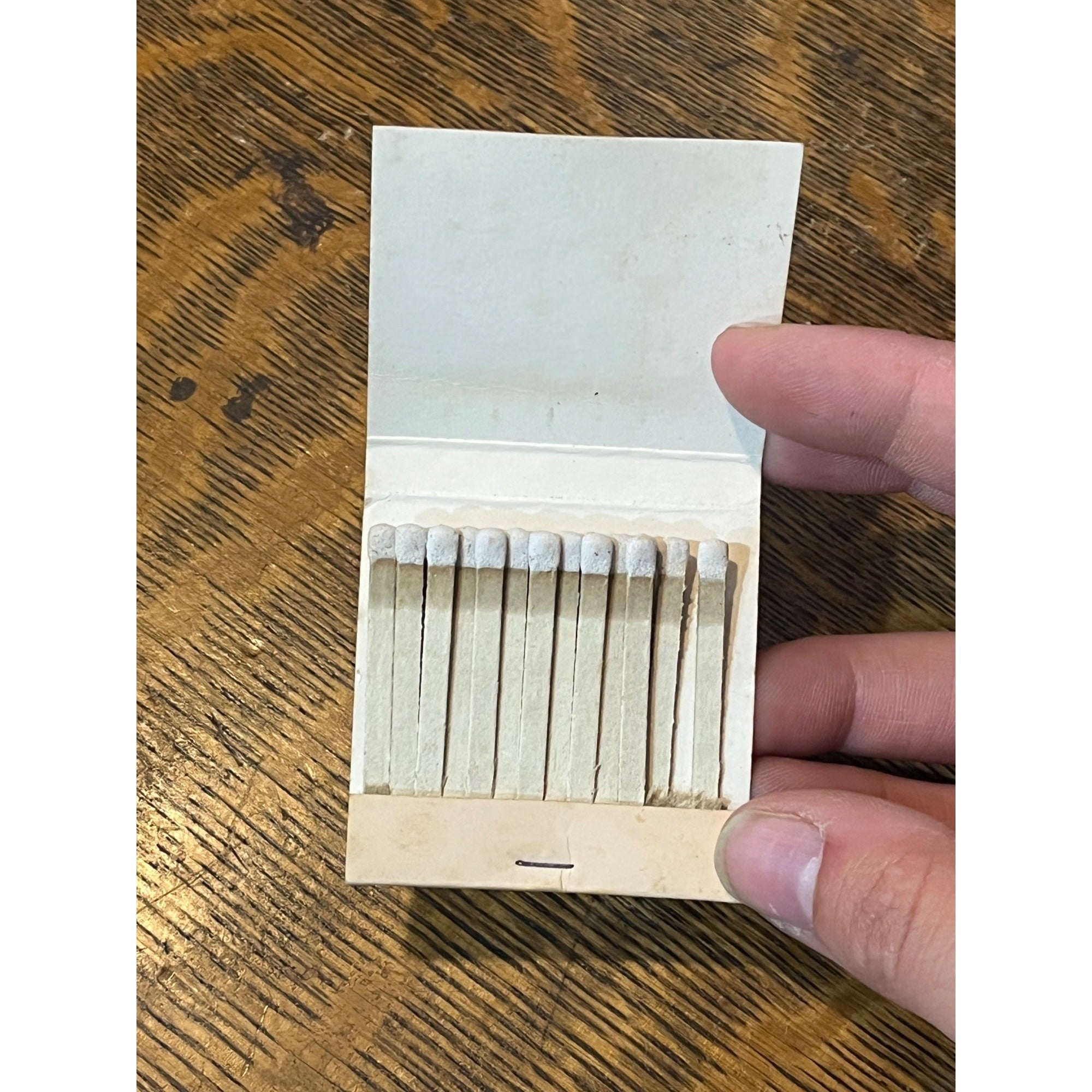 VINTAGE Matchbook Advertising The Fox Restaurant & Club Park Plaza