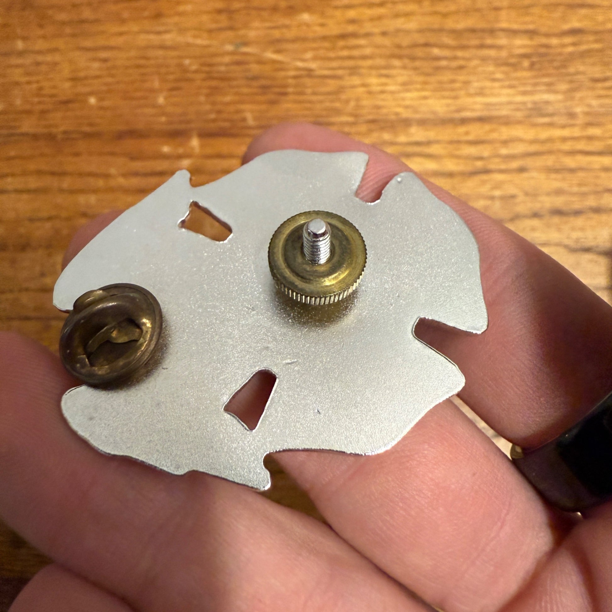 Vintage Richfield (Washington County) WI Wisconsin Volunteer Fire Co. Hat Badge