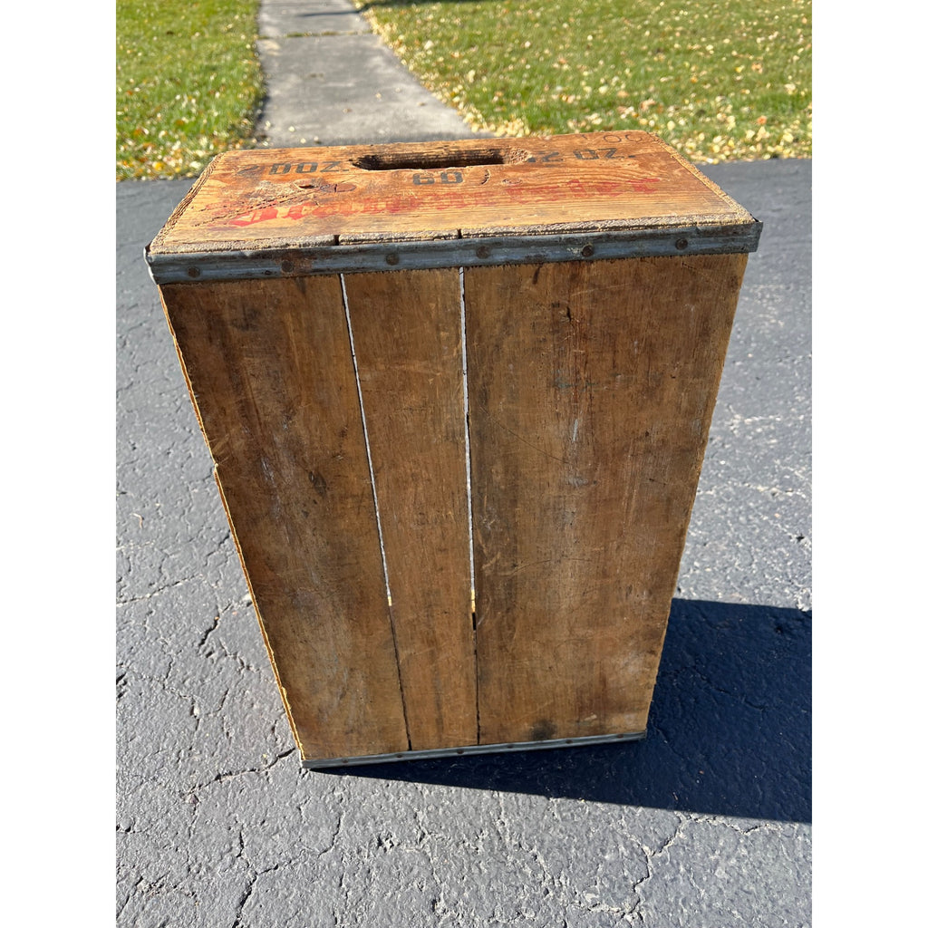 Vintage Braumeister Steine Beer Bottle Wooden Crate Case Box Milwaukee Wis