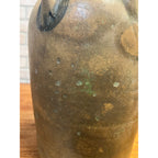 Original 19th c. Stoneware P.H. Smith Springfield Ohio Crock Double Handle Jar OH