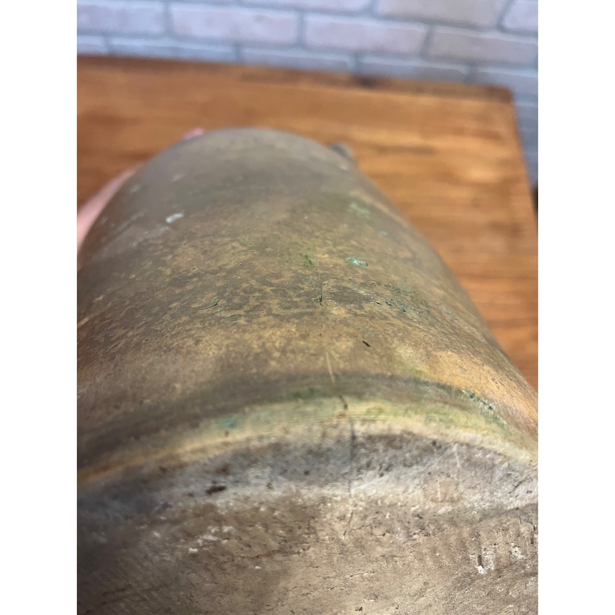 Original 19th c. Stoneware P.H. Smith Springfield Ohio Crock Double Handle Jar OH