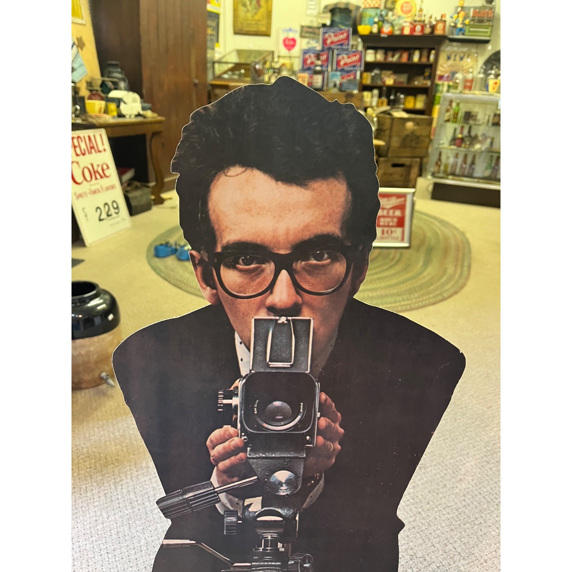 Original 1978 Elvis Costello This Years Model Promo Record Store Display Standee