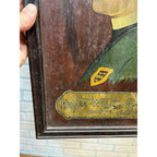 Early Vintage Loose-Wiles Oxford Chocolates Advertising Sign Painted Wood Boston