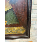 Early Vintage Loose-Wiles Oxford Chocolates Advertising Sign Painted Wood Boston
