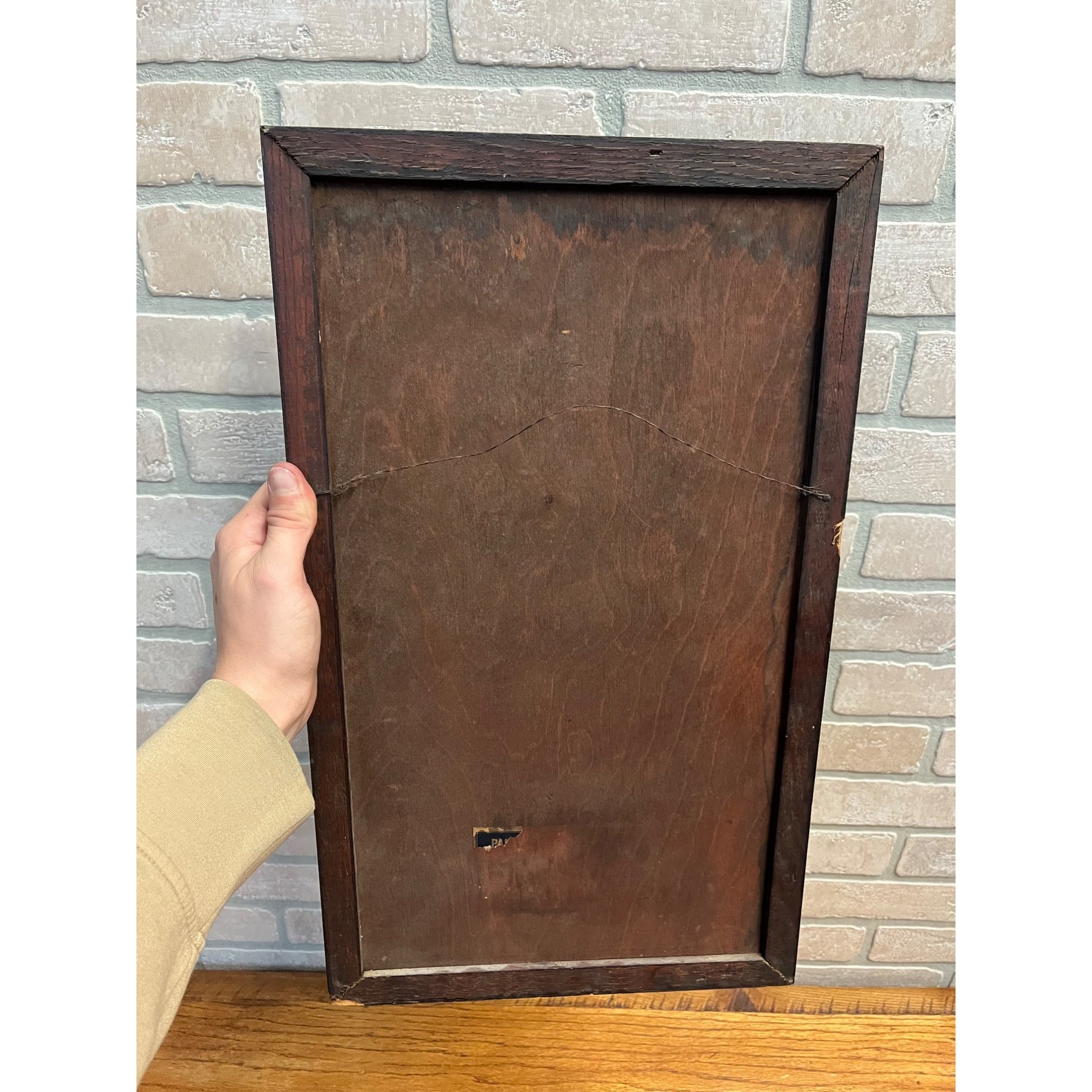 Early Vintage Loose-Wiles Oxford Chocolates Advertising Sign Painted Wood Boston