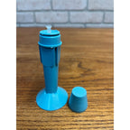 Vintage Will Ross Inc Oral Therm Temperature Gauge in Blue Plastic Case Medical