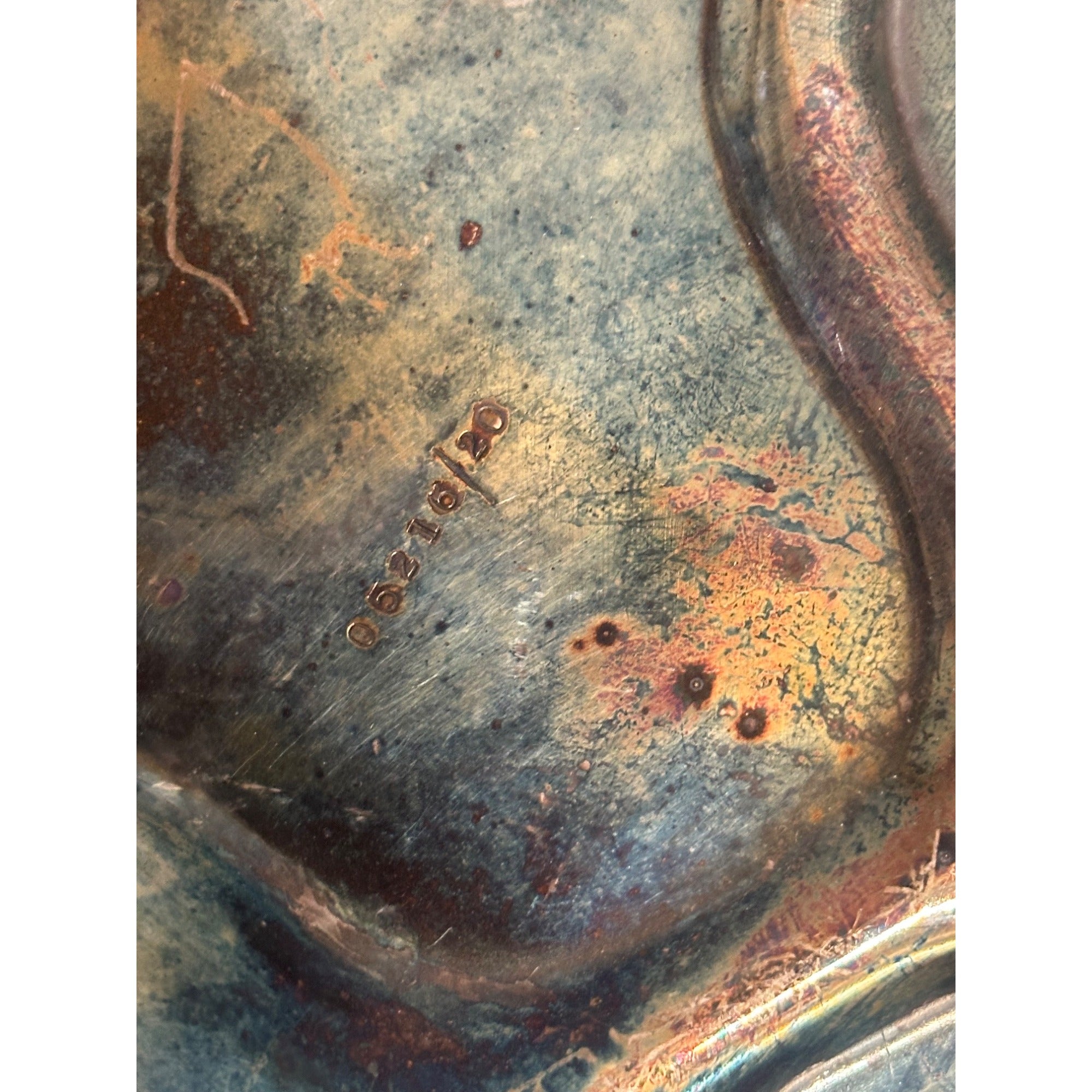 Vintage BSCEP Barbour Silver Co. MEAT PLATTER Tray Tree of Life