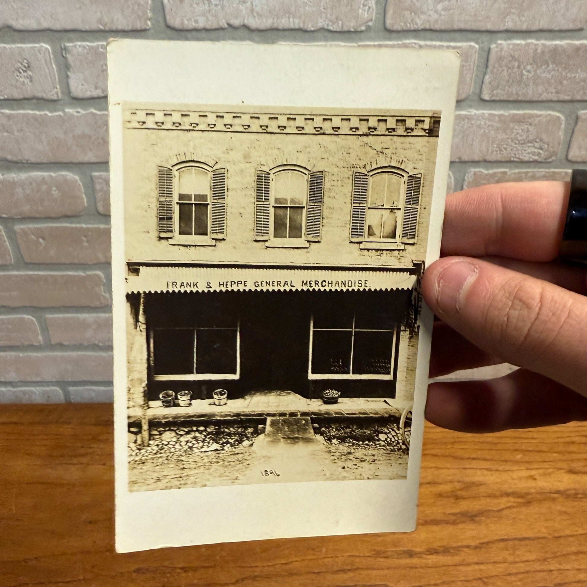 Frank and Heppe General Merchandise Store, Hartford Wisconsin Postcard
